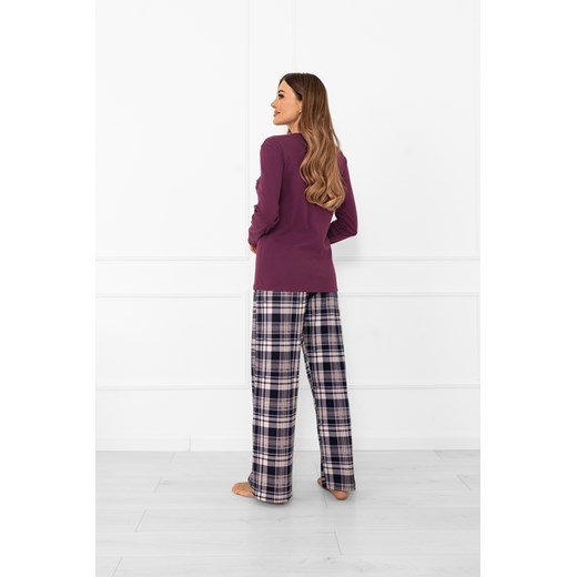 Piżama damska długi rękaw, długie spodnie Donatella Italian Fashion M italianfashion
