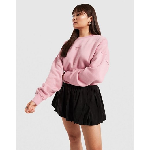REEBOK BLUZA RICHARD CROPPED CREWNECK SWEATSHIRT ze sklepu JD Sports  w kategorii Bluzy damskie - zdjęcie 185973303