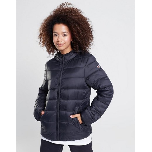 CHAMPION KURTKA ZIMOWA HOODED POLYFILLED JACKET ze sklepu JD Sports  w kategorii Kurtki damskie - zdjęcie 185973454