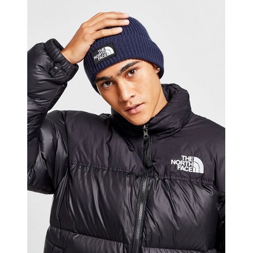 THE NORTH FACE ZWYKŁA LOGO BOX CUFFED BEANIE ze sklepu JD Sports  w kategorii Czapki zimowe męskie - zdjęcie 185974961