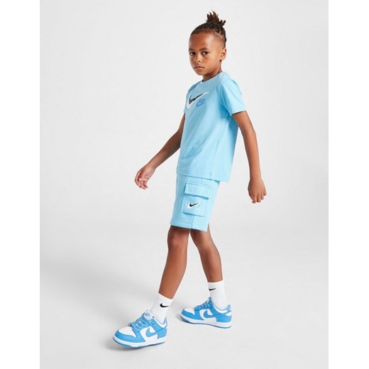 NIKE KOMPLET DBL SWSH TEE/SHT BLU B Nike 6-7YRS promocyjna cena JD Sports