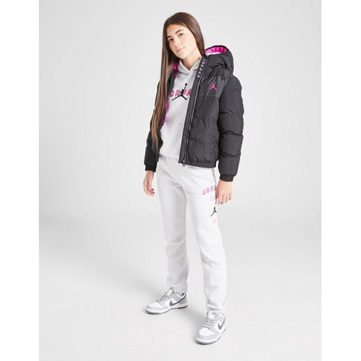 JORDAN KURTKA ZIMOWA (G)MID PADDED JKT BLK/P G ze sklepu JD Sports  w kategorii Kurtki dziewczęce - zdjęcie 185977183
