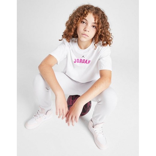 JORDAN T-SHIRT (G)BK HIT TEE WHT G ze sklepu JD Sports  w kategorii T-shirty chłopięce - zdjęcie 185977193