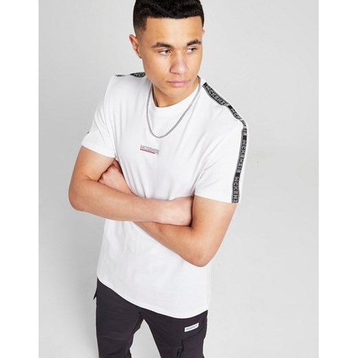 MCKENZIE T-SHIRT ESS TAPE TEE WHT-WHT ze sklepu JD Sports  w kategorii T-shirty męskie - zdjęcie 185977211