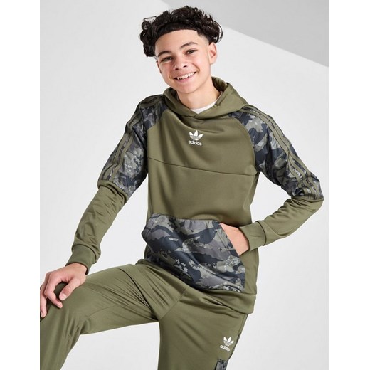 ADIDAS BLUZA Z KAPTUREM BOS CAMO OH HOOD OLV/BLK B ze sklepu JD Sports  w kategorii Bluzy chłopięce - zdjęcie 185977770