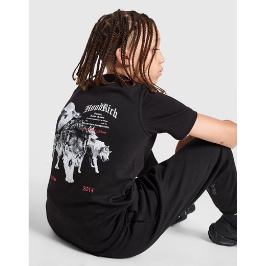 HOODRICH T-SHIRT GOTHIC TEE BLK/RED ze sklepu JD Sports  w kategorii T-shirty chłopięce - zdjęcie 185978074