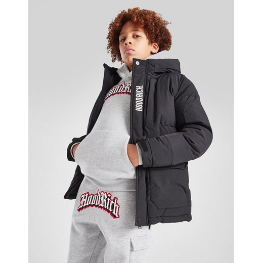 HOODRICH KURTKA PITCH JKT BLK/WHT ze sklepu JD Sports  w kategorii Kurtki chłopięce - zdjęcie 185978080