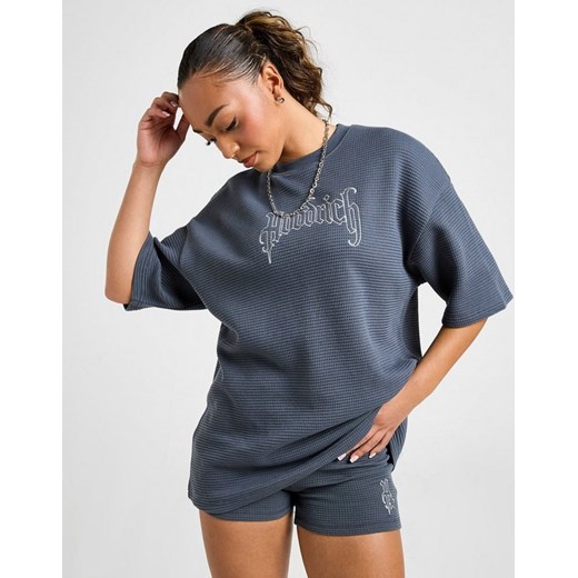 HOODRICH T-SHIRT STELLAR WAFFLE - OVERSIZED ze sklepu JD Sports  w kategorii Bluzki damskie - zdjęcie 185981092