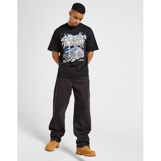 SUPPLY&amp;DEMAND T-SHIRT NASTY TEE BLK-BLK ze sklepu JD Sports  w kategorii T-shirty męskie - zdjęcie 185982300