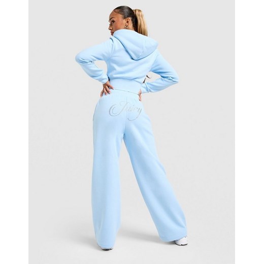 JUICY COUTURE SPODNIE SCRIPT FLC PANT BLUE ze sklepu JD Sports  w kategorii Spodnie damskie - zdjęcie 185982432