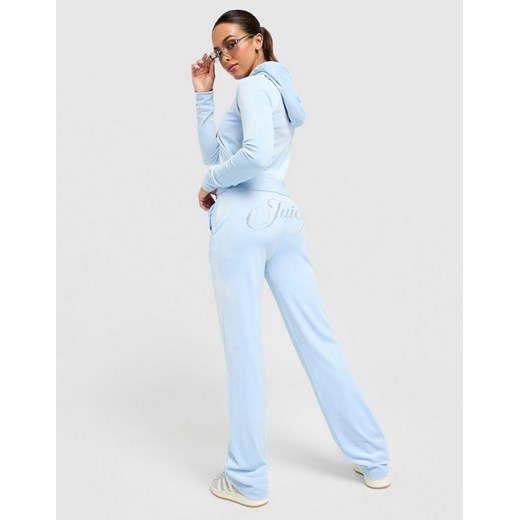 JUICY COUTURE SPODNIE SCRIPT VLR PANT BLUE ze sklepu JD Sports  w kategorii Spodnie damskie - zdjęcie 185982442