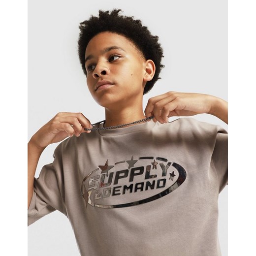 SUPPLY&amp;DEMAND T-SHIRT OVAL TEE ze sklepu JD Sports  w kategorii T-shirty chłopięce - zdjęcie 185982701
