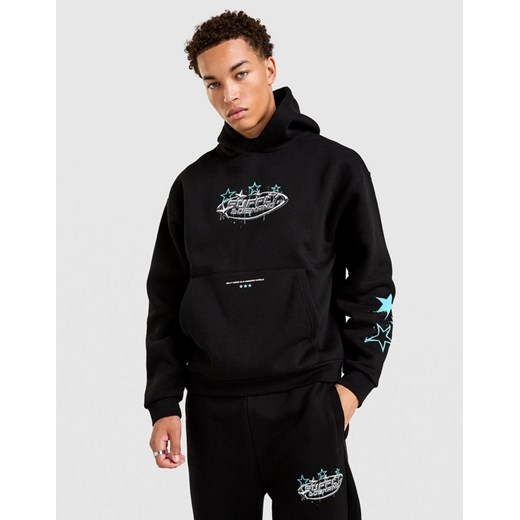 SUPPLY&amp;DEMAND BLUZA Z KAPTUREM BROOKLYN HD BLK-BLK ze sklepu JD Sports  w kategorii Bluzy męskie - zdjęcie 185982842