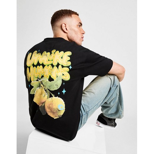UNLIKE HUMANS T-SHIRT SOUR TEE BLK ze sklepu JD Sports  w kategorii T-shirty męskie - zdjęcie 185982904