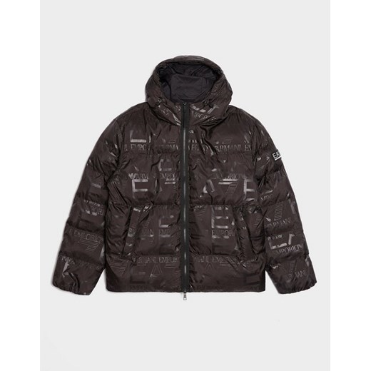 EMPORIO ARMANI 7 KURTKA ZIMOWA AOP PADDED JKT BLK ze sklepu JD Sports  w kategorii Kurtki męskie - zdjęcie 185983032