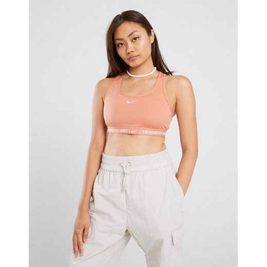 NIKE BRA W NK SWSH MED SPT BRA GLS ze sklepu JD Sports  w kategorii Biustonosze - zdjęcie 185984241
