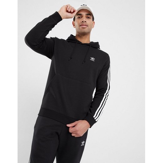 ADIDAS BLUZA Z KAPTUREM 3-STRIPES HOODY ze sklepu JD Sports  w kategorii Bluzy męskie - zdjęcie 185985244