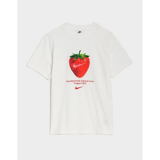 NIKE T-SHIRT W NSW FRT OS STWBRY TEE ze sklepu JD Sports  w kategorii Bluzki damskie - zdjęcie 185985293