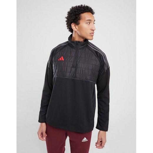 ADIDAS BLUZA ROZPINANA TIRO WINT 1/4 ZIP BLK/RD ze sklepu JD Sports  w kategorii Bluzy męskie - zdjęcie 185985421