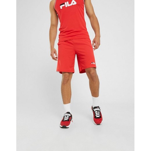 FILA SZORTY MELLI BBBAL SHT RED ze sklepu JD Sports  w kategorii Spodenki męskie - zdjęcie 185985872