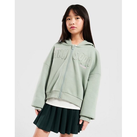 PINK&amp;SODA  BLUZA ROZPINANA Z KAPTUREM SAGE CROP ze sklepu JD Sports  w kategorii Bluzy dziewczęce - zdjęcie 185986124