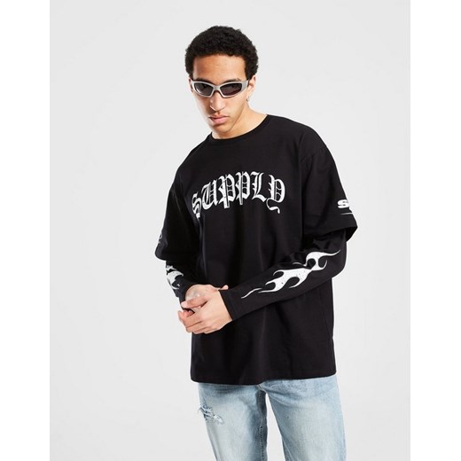 SUPPLY&amp;DEMAND T-SHIRT COREY LS TEE ze sklepu JD Sports  w kategorii T-shirty męskie - zdjęcie 185986332