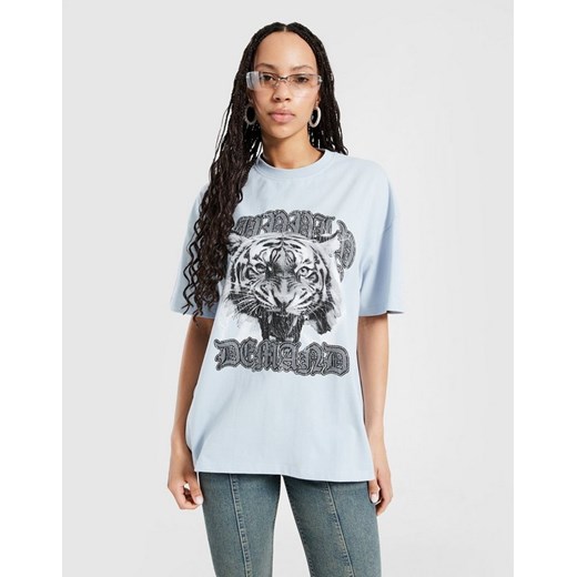 SUPPLY&amp;DEMAND T-SHIRT TIGER TEE BLU ze sklepu JD Sports  w kategorii Bluzki damskie - zdjęcie 185986362