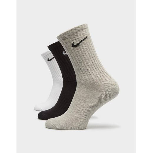 NIKE SKARPETY 3PPK VALUE COTTON CREW ze sklepu JD Sports  w kategorii Skarpetki damskie - zdjęcie 185986421