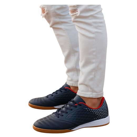 Chłopięce trampki halówki wiązane Sznurowane /C7-3 18136 T581/ ze sklepu Pantofelek24.pl w kategorii Trampki męskie - zdjęcie 185987070