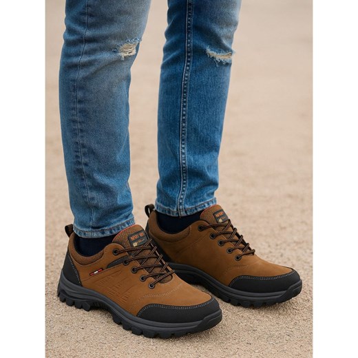 Wiązane buty trekkingowe męskie /C3-3 18131 T487/ - id: 33000 - marki Pantofelek24.pl - 185987091 Wiązane buty trekkingowe męskie /C3-3 18131 T487/ ze sklepu Pantofelek24.pl w kategorii Buty trekkingowe męskie - zdjęcie 185987091