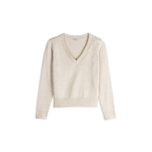 GATE Sweter z perłami 34 ze sklepu gateshop w kategorii Swetry damskie - zdjęcie 185988754