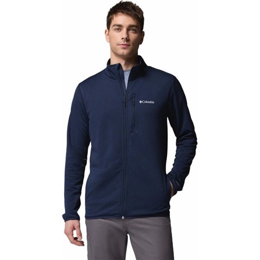 Polar męski Essential Hike Grid Fleece Full Zip Columbia ze sklepu SPORT-SHOP.pl w kategorii Bluzy męskie - zdjęcie 185992941