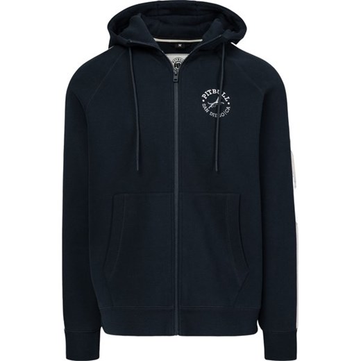 Bluza męska Hooded Zip San Diego Ca Pitbull West Coast ze sklepu SPORT-SHOP.pl w kategorii Bluzy męskie - zdjęcie 185994424