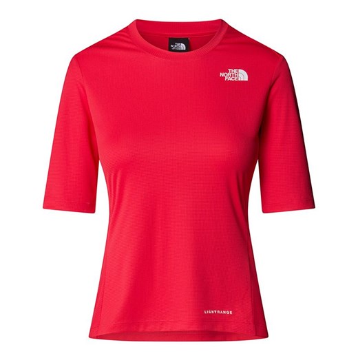 Koszulka damska The North Face Shadow 0A87TW6IE1 - czerwona ze sklepu streetstyle24.pl w kategorii Bluzki damskie - zdjęcie 185994460