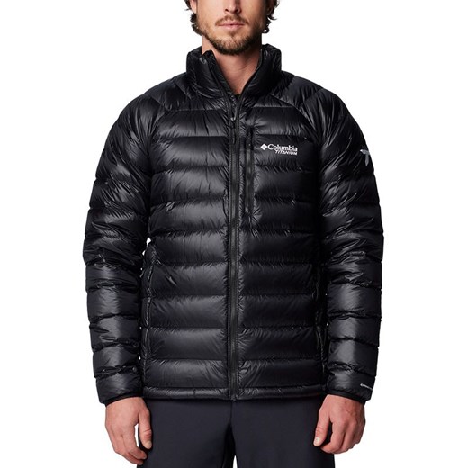 Kurtka męska Columbia Arctic Crest Down 2088784010 - czarna ze sklepu streetstyle24.pl w kategorii Kurtki męskie - zdjęcie 185994510