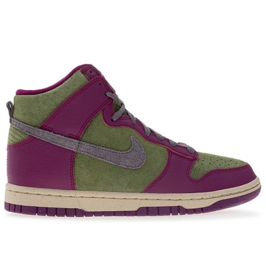 Buty damskie Nike Dunk High FB1273-500 - fioletowo-zielone ze sklepu streetstyle24.pl w kategorii Buty sportowe damskie - zdjęcie 185994514