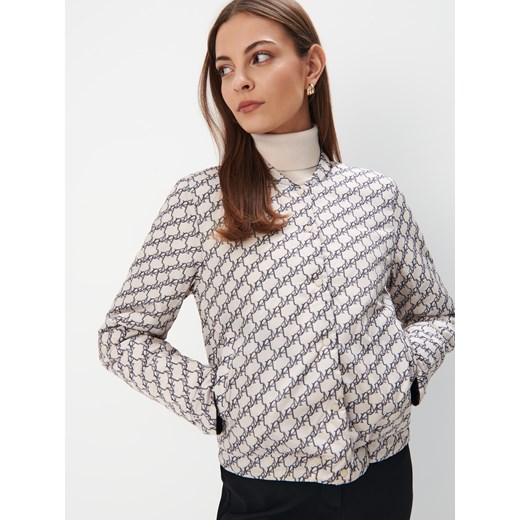 Mohito - Dwustronna kurtka - czarny ze sklepu Mohito w kategorii Kurtki damskie - zdjęcie 185996072