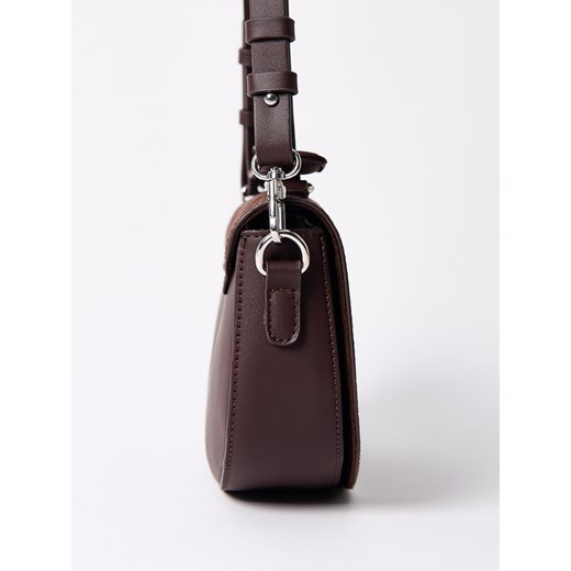Mohito - Torebka z łańcuszkiem - ciemnobrązowy Mohito ONE SIZE Mohito
