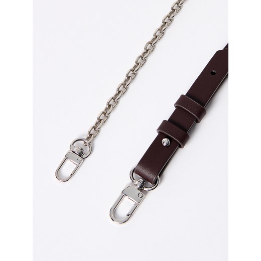 Mohito - Torebka z łańcuszkiem - ciemnobrązowy Mohito ONE SIZE Mohito