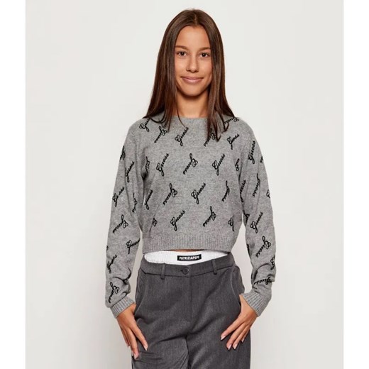 Guess Sweter | Regular Fit | z dodatkiem wełny ze sklepu Gomez Fashion Store w kategorii Swetry dziewczęce - zdjęcie 185997363