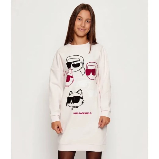 Karl Lagerfeld Kids Sukienka ze sklepu Gomez Fashion Store w kategorii Sukienki dziewczęce - zdjęcie 185997373