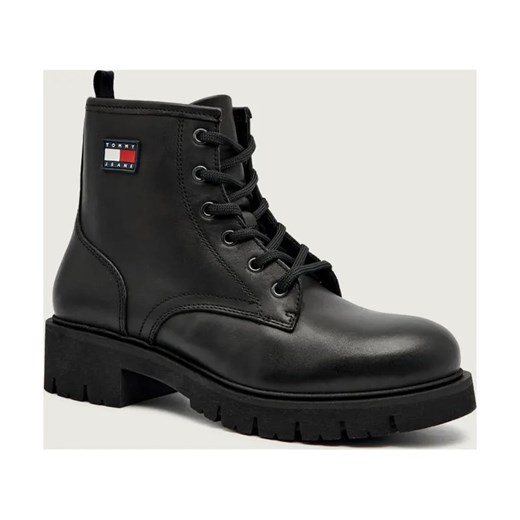 Tommy Jeans Skórzane botki ze sklepu Gomez Fashion Store w kategorii Botki - zdjęcie 185997430
