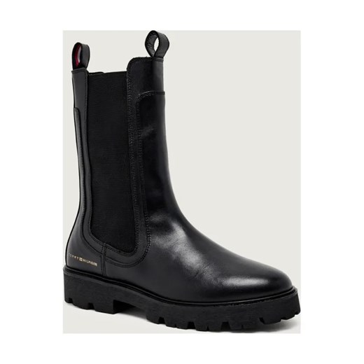 Tommy Hilfiger Skórzane sztyblety CHELSEA ze sklepu Gomez Fashion Store w kategorii Botki - zdjęcie 185997470