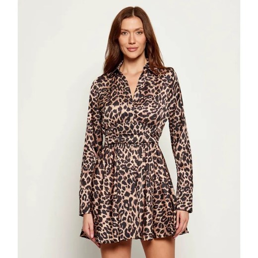 GUESS Satynowa sukienka CONCETTA ze sklepu Gomez Fashion Store w kategorii Sukienki - zdjęcie 185997542