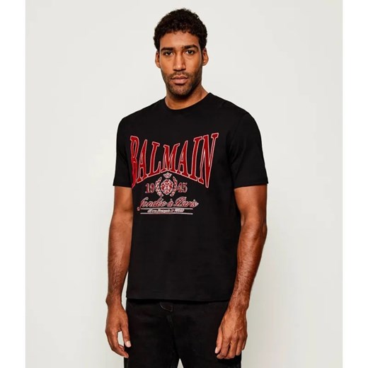 Balmain T-shirt | Regular Fit ze sklepu Gomez Fashion Store w kategorii T-shirty męskie - zdjęcie 185997562