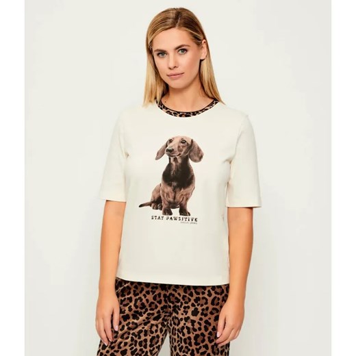 Marc Cain T-shirt | Regular Fit ze sklepu Gomez Fashion Store w kategorii Bluzki damskie - zdjęcie 185997564