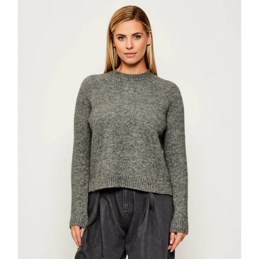BOSS BLACK Sweter Febisan | Regular Fit | z dodatkiem wełny ze sklepu Gomez Fashion Store w kategorii Swetry damskie - zdjęcie 185997593