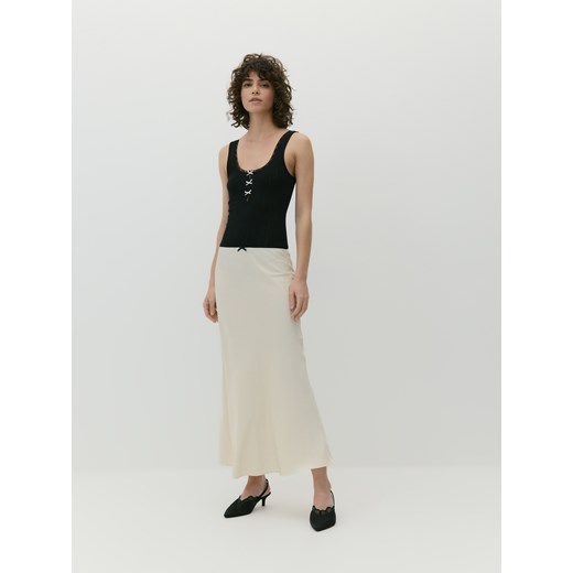 Reserved - Spódnica maxi - złamana biel ze sklepu Reserved w kategorii Spódnice - zdjęcie 185999562