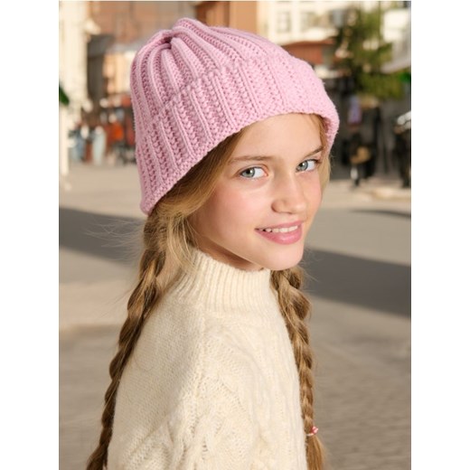 Sinsay - Czapka - różowy ze sklepu Sinsay w kategorii Czapki dziecięce - zdjęcie 186004261
