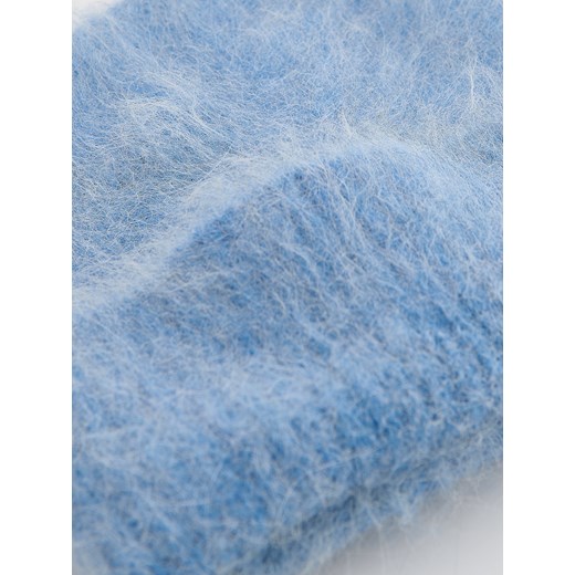 Reserved - Czapka z wełną alpaki - jasnoniebieski Reserved ONE SIZE Reserved